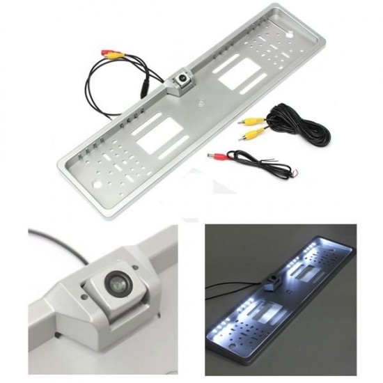 Car 16 LED Number Plate Frame Light Rear View Camera Backup Parking Reversing Car 16 LED Number Plate Frame Light Rear View Camera Backup Parking Reversing
