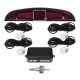 Double CPU 4 Car Parking System Kit Sensors with LED Display Double CPU 4 Car Parking System Kit Sensors with LED Display