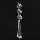 10 PCS Acrylic Crystal Beads Garland Pendants Chandelier Hanging Wedding Party Decor