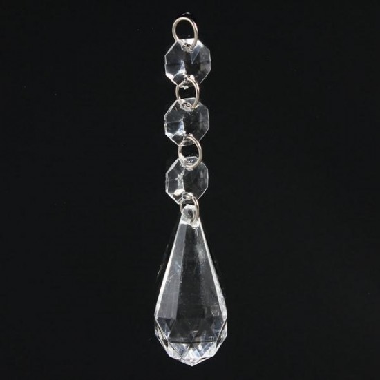 10 x Acrylic Crystal Beads Hanging Garland Chandelier Wedding Party Decor