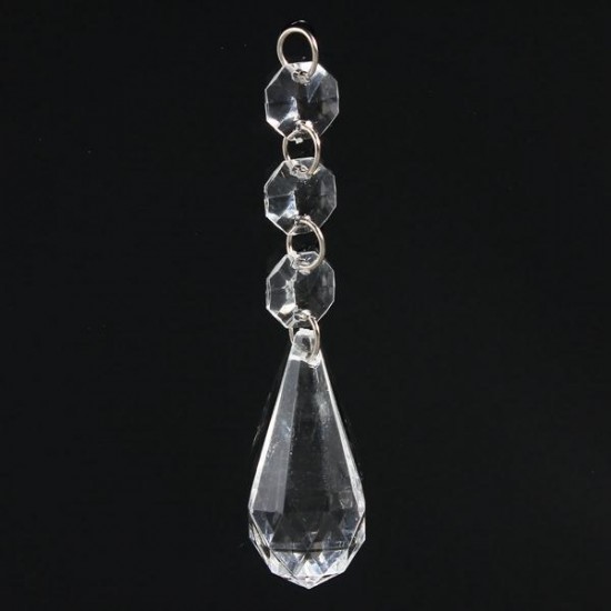 10 x Acrylic Crystal Beads Hanging Garland Chandelier Wedding Party Decor 10 x Acrylic Crystal Beads Hanging Garland Chandelier Wedding Party Decor