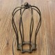 185MM DIY Vintage Pendant Trouble Light Bulb Guard Wire Cage Ceiling Hanging Lampshade