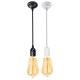 1M E27 Industrial Retro Single Head Chandelier Pendant Light Socket Ceiling Fixture Lamp Holder