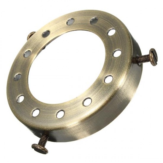 2-1/4inchSolid Brass Uno Thread Shade Fitter Industrial Retro Pendant Light Holder 2-1/4inchSolid Brass Uno Thread Shade Fitter Industrial Retro Pendant Light Holder