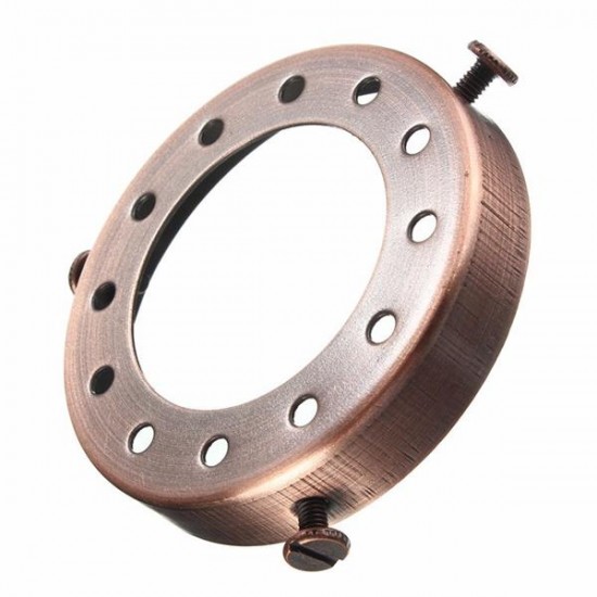 2-1/4inchSolid Brass Uno Thread Shade Fitter Industrial Retro Pendant Light Holder 2-1/4inchSolid Brass Uno Thread Shade Fitter Industrial Retro Pendant Light Holder