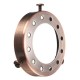 2-1/4inchSolid Brass Uno Thread Shade Fitter Industrial Retro Pendant Light Holder 2-1/4inchSolid Brass Uno Thread Shade Fitter Industrial Retro Pendant Light Holder