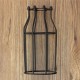 200MM DIY Vintage Pendant Trouble Light Bulb Guard Wire Cage Ceiling Hanging Lampshade