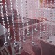 200PCS 14MM Diameter Clear Crystal Glass Chandelier Part Prisms Octagonal LED Light Beads Decor