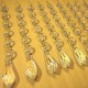 30PCS Acrylic Crystal Beads Chain Chandelier Pendant Light Garland Hanging Wedding Home Party