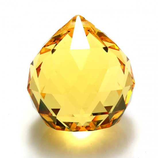 40mm Chandelier Crystal Hanging Faceted Ball Prism Drop for Pendant Light 40mm Chandelier Crystal Hanging Faceted Ball Prism Drop for Pendant Light