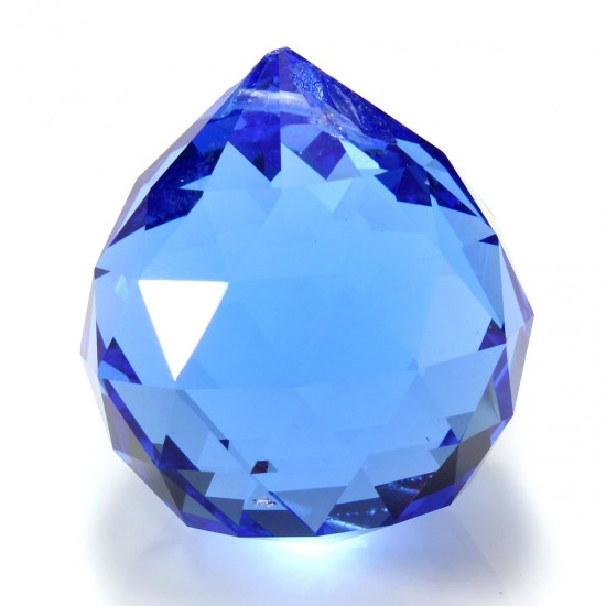 40mm Chandelier Crystal Hanging Faceted Ball Prism Drop for Pendant Light 40mm Chandelier Crystal Hanging Faceted Ball Prism Drop for Pendant Light