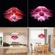50CM Six-layer Red Purple Plastic Lampshade Suitable for Chandelier Table Lamp