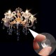 50pcs Clear Glass Crystals Chandelier Pendant Lamp Prisms Parts Hanging Drops 18MM