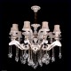 50pcs Clear Glass Crystals Chandelier Pendant Lamp Prisms Parts Hanging Drops 18MM