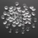 50pcs Clear Glass Crystals Chandelier Pendant Lamp Prisms Parts Hanging Drops 18MM