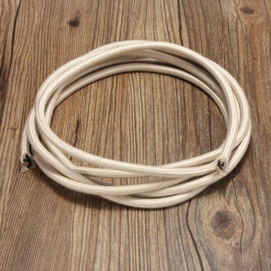 5M Vintage Colorful Twist Braided Fabric Cable Wire Electric Pendant Light Accessory 5M Vintage Colorful Twist Braided Fabric Cable Wire Electric Pendant Light Accessory