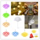 7 Colors DIY Lotus Chandelier Shape Ceiling Pendant Light Lampshade Home Decor