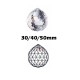 A Set(30/40/50mm) Chandelier Sparkling Colorful Hanging Crystal Prism Ball for Pendant A Set(30/40/50mm) Chandelier Sparkling Colorful Hanging Crystal Prism Ball for Pendant