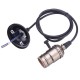 AC110V-220V E27 Vintage Retro Bronze Lamp Holder Pendant Bulb Adapter Socket with Switch