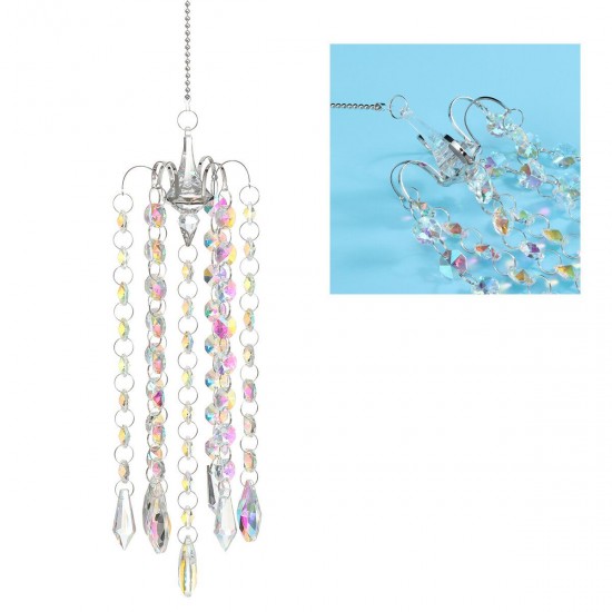 Crystal Lighting Ball Pendant Beads Chandelier Hanging Drop Prisms Suncatcher