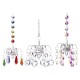 Crystal Lighting Ball Pendant Beads Chandelier Hanging Drop Prisms Suncatcher for Home Decoration Crystal Lighting Ball Pendant Beads Chandelier Hanging Drop Prisms Suncatcher for Home Decoration