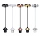 E26/E27 Edison Vintage Retro Pendant Lamp Holder Ceiling Light Base Socket Bulb Adapter AC110-250V E26/E27 Edison Vintage Retro Pendant Lamp Holder Ceiling Light Base Socket Bulb Adapter AC110-250V