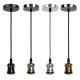 E26/E27 Retro Pendant Light Cafe Living Room Ceiling Lamp Bulb Adapter Holder Socket Base E26/E27 Retro Pendant Light Cafe Living Room Ceiling Lamp Bulb Adapter Holder Socket Base