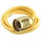 E27 2M Premium Fabric Flexible Cable Pendant Lamp Light Bulb Holder E27 2M Premium Fabric Flexible Cable Pendant Lamp Light Bulb Holder