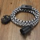 E27 4M Fabric Cable UK Plug In Pendant Lamp Light Set Fitting Vintage Bulb Holder Socket E27 4M Fabric Cable UK Plug In Pendant Lamp Light Set Fitting Vintage Bulb Holder Socket