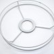 E27 11-40cm Circular Lampshade Frame Ring Set Lamp Light Shade DIY Kit