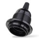 E27 Black Lamp Holder Socket for Vintage Industrial Hanging Pendant Ceiling Light E27 Black Lamp Holder Socket for Vintage Industrial Hanging Pendant Ceiling Light