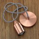 E27 Ceiling Rose Braided Fabric Flex Pendant Lamp Holder Light Hanging Fitting E27 Ceiling Rose Braided Fabric Flex Pendant Lamp Holder Light Hanging Fitting