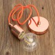 E27 Ceiling Rose Braided Fabric Flex Pendant Lamp Holder Light Hanging Fitting E27 Ceiling Rose Braided Fabric Flex Pendant Lamp Holder Light Hanging Fitting
