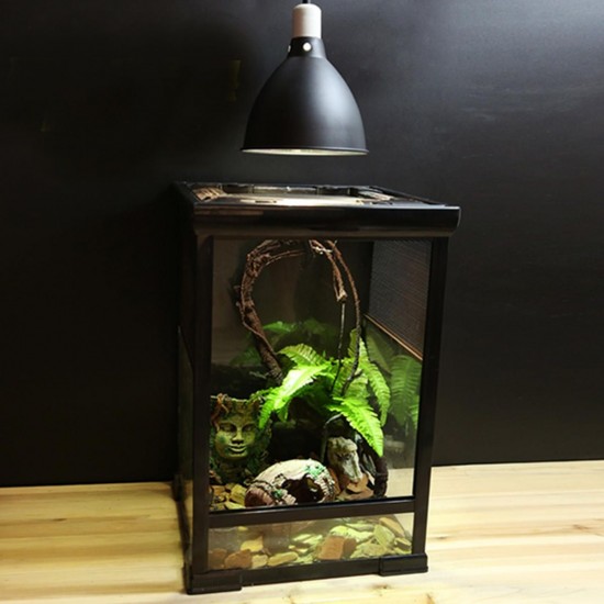 E27 Ceramic Heat UV UVB Lamp Light Holder Reptile Tortoise Lampshade with Switch E27 Ceramic Heat UV UVB Lamp Light Holder Reptile Tortoise Lampshade with Switch