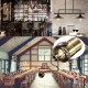 E27 Copper Socket Vintage Retro Edison Pendant Lamp Holder 110-250V