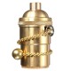 E27 Copper Socket Vintage Retro Edison Pendant Lamp Holder 110-250V E27 Copper Socket Vintage Retro Edison Pendant Lamp Holder 110-250V