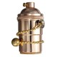 E27 Copper Socket Vintage Retro Edison Pendant Lamp Holder 110-250V E27 Copper Socket Vintage Retro Edison Pendant Lamp Holder 110-250V