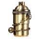 E27 Copper Socket Vintage Retro Edison Pendant Lamp Holder 110-250V