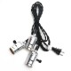 E27 Edison Chandelier Screw Bar House Retro Lamp Head Triple Light Bulb Adapter Sockets E27 Edison Chandelier Screw Bar House Retro Lamp Head Triple Light Bulb Adapter Sockets