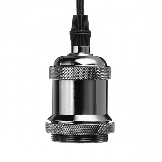 E27 Pendant Light Socket Vintage Edison Lamp Holder Bulb Adapter for Indoor Use AC110-220V
