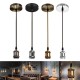 E27 Pendant Light Socket Vintage Edison Lamp Holder Bulb Adapter for Indoor Use AC110-220V