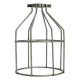 E27 Retro Metal Cage Lampshade Ceiling Pendant Light Lamp Bulb Holder Cafe Bar