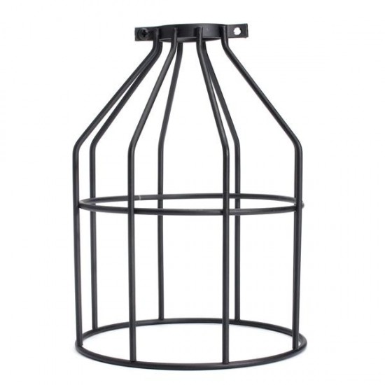 E27 Retro Metal Cage Lampshade Ceiling Pendant Light Lamp Bulb Holder Cafe Bar E27 Retro Metal Cage Lampshade Ceiling Pendant Light Lamp Bulb Holder Cafe Bar