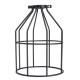 E27 Retro Metal Cage Lampshade Ceiling Pendant Light Lamp Bulb Holder Cafe Bar