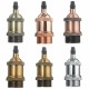 E27 Retro Vintage Antique Edison DIY Copper Lamp Light Bulb Holder Socket E27 Retro Vintage Antique Edison DIY Copper Lamp Light Bulb Holder Socket