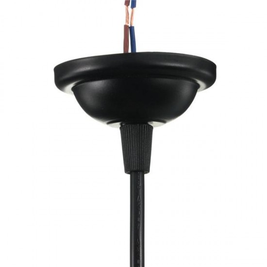 E27 Screw Hang Lamp Holder Ceiling Pendant Vintage Industrial Light with Cable Wire AC 110-240V E27 Screw Hang Lamp Holder Ceiling Pendant Vintage Industrial Light with Cable Wire AC 110-240V