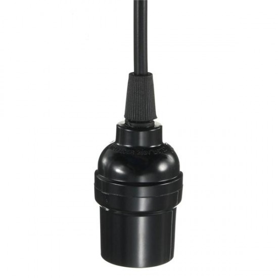 E27 Screw Hang Lamp Holder Ceiling Pendant Vintage Industrial Light with Cable Wire AC 110-240V E27 Screw Hang Lamp Holder Ceiling Pendant Vintage Industrial Light with Cable Wire AC 110-240V