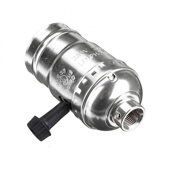 E27 Socket Edison Retro Pendant Lamp Holder Without Wire 110-220V