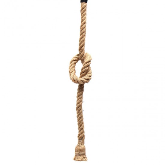 E27 Three Heads Industrial Pendant Lamp Holder Retro Vintage Edison Hemp Rope Ceiling Light AC110-220V E27 Three Heads Industrial Pendant Lamp Holder Retro Vintage Edison Hemp Rope Ceiling Light AC110-220V