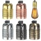 E27 Vintage Industrial Lamp Light Bulb Holder Socket Antique Retro Edison Fitting E27 Vintage Industrial Lamp Light Bulb Holder Socket Antique Retro Edison Fitting
